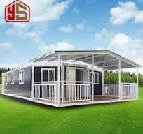 Prefabricated House 3 Bedrooms with Master Bedroom Prefabricated House for  Side of Hill Prefabricated Glass House Made in China