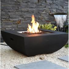 Modeno Westport Concrete Propane Fire Pit Wayfair Contemporary Fire Pit Backyard Fire Propane Fire Pit Table