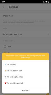It often indicates a user profile. How To Delete Your Bumble Account Or Snooze It Smartphones Gadget Hacks