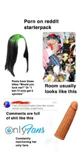 Porn on reddit starterpack : rstarterpacks