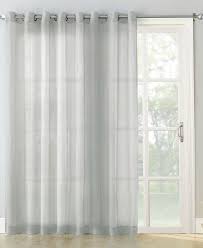 Originally more of a contemporary style these days grommet curtains can be purchased in the most popular styles such as country, traditional or formal. No 918 Sheer Voile 100 X 84 Grommet Top Patio Curtain Panel Reviews Curtains Drapes Window Treatments Blinds Macy S