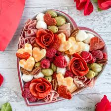 Black heart shape flower boxes set of 3 florist packing flowers gift boxes paper. Valentine S Day Charcuterie Board In A Heart Shaped Candy Box Chica And Jo