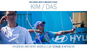 Results in the tokyo olympics so far. Kim Woojin V Atanu Das Recurve Men S Bronze Final Antalya 2016 Youtube