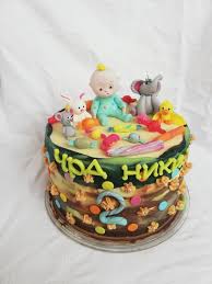 Bizcocho De Baby Shark Cocomelon By Cakebi9 Shark Birthday Cakes Baby Birthday Party Cake