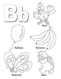 These printable coloring pages are also good for them not to be bored and to be artistic. B Coloring Page Letter B Coloring Pages Alphabet Coloring Pages Letter B Worksheets
