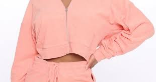 Just To Chill Terry Cloth Lounge Short Set Peach Fashion Nova Outfits Lounge Outfit Cute Short Sets