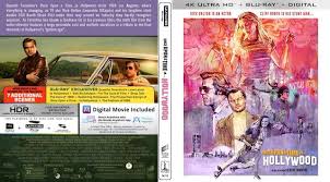 Once Upon A Time In Hollywood 4k Bluray Cover In Hollywood Blu Ray Movie Blog