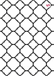Black And White Moroccan Tile Wallpaper Moroccan Seamless Patterns Vol2 Islamic Design Pattern Islamic Art Pattern Boho Pattern Design