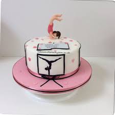 Dancer Gymnastic Themed Birthday Cake Cake Gymnastics Cakes Cake Makers