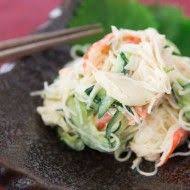 Kani Salad Recipe Japanese Crab And Cucumber Salad Recipe Kani Salad Salad Recipes Recipes