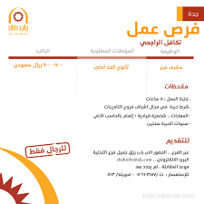 اعلنت شركة باب رزق جميل من خلال موقعها الإلكتروني التوظيف توفر وظائف إدارية وهندسية بالرياض وعسير، وذلك وفقا للشروط وطريقة التقديم الموضحة أدناه. Ø²ÙŠØ§Ø¯Ø© Ø¹Ù†Ø¨ Ø­ØµØ±ÙŠØ© ÙˆØ¸Ø§Ø¦Ù Ø¨Ø§Ø¨ Ø±Ø²Ù‚ Ø¬Ù…ÙŠÙ„ Ø¬Ø¯Ù‡ Ù„Ù„Ø±Ø¬Ø§Ù„ Selkirkscrapbook Com
