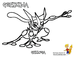 If your child loves interacting. Best Hd Pokemon X And Y Coloring Pages Frogadier Design Kids Children And Adult Coloring Pages