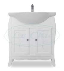 Arredo Bagno 65 Cm Bombato In Legno Bianco Opaco Shabby Chic Arredamento Bagno Bagno Shabby Chic Mobile Bagno