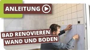 Die fliesen im bad sind ein klassiker, aber wir haben für sie einige alternativen zu fliesen zusammengestellt. Bad Neu Gestalten Boden Und Wande Im Alten Badezimmer Renovieren Mit Planeo Youtube