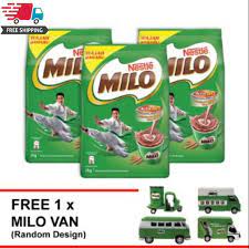 Running cuppa milo malaysia breakfast day 2017 closes with the big finale in putrajaya 14 may 2017. Milo 2kg X 3pack With Free Gift Milo Van Random Design Free Shipping Shopee Malaysia