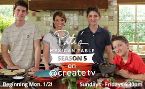 Start 2017 With A Daily Dose Of Patismexicantable On Createtv Season Five The Newest Season Patis Mexican Table Patti Jinich Recipes Mexican Food Recipes