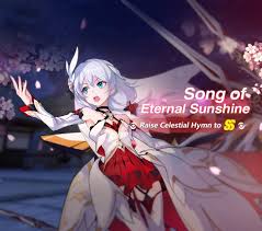Cherubim and seraphim, in unceasing chorus praising, fill the heavens with sweet accord, holy, holy, holy lord! Honkai Impact 3rd On Twitter The Song Of Eternal Sunshine Ss Boost For Celestial Hymn Limited Time Offer Boost Celestial Hymn From S To Ss Within 100 Supply Drops Supply Duration 12 00 Aug