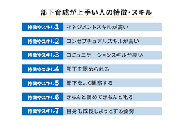 部下 を 育てる の が 上手い 上司