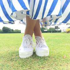 Style Tips: How To Wear Sneakers + Skirts/Dresses The Easy & Stylish Way -  Lake Diary