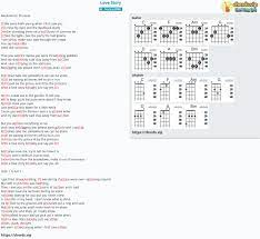 E am e am e engkau kini bagaikan putri yang terindah f e f e menghiasi bunga di taman jiwaku am e am e ku sadari. Chord Love Story Taylor Swift Princess Velasco Anna Waronker Tab Song Lyric Sheet Guitar Ukulele Chords Vip