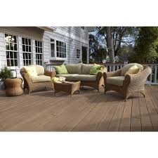 Behr Premium 1 Gal St 121 Sandal Semi Transparent Waterproofing Exterior Wood Stain And Sealer 507701 The Home Depot Exterior Wood Stain Staining Deck Wood Deck Stain