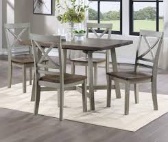 Fairhaven 5 Piece Dining Set Big Lots In 2020 Grey Dining Tables Oak Dining Table Grey Dining Room