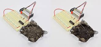 A water detector is an electronic device that is designed to detect the presence of water for purposes such as to provide an alert in time to allow the prevention of water leakage. Green Technology Build An Electronic Soil Moisture Sensor To Conserve Water Science Project