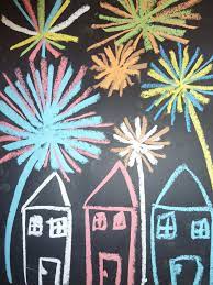 Tischdeko, raumdeko, luftballons & co. Feuerwerk Zuckerkreide Feuerwerk Kunst Grundschule Feuerwerk Zeichnung Basteln Silvester
