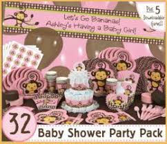 Monkey Baby Shower Ideas Decorations Monkey Girl Baby Shower Monkey Baby Shower Baby Shower Monkey Theme