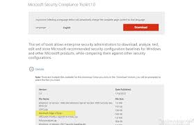 In fact, microsoft edge is working as a default for pdf's in windows 10. Security Baseline Final Fur Den Microsoft Edge Steht Zum Download Bereit Deskmodder De