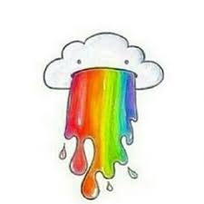 Trennwand Wolke Rainbow Regenbogen Bunt Kotze Cute Drawings Cute Easy Drawings Easy Drawings