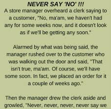 Never Say No Funny Story Funny Texts Funny Stories Sayings