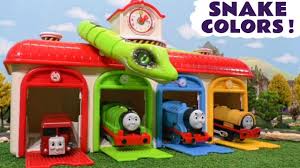 Thomas Friends Toy Trains And Tayo Little Bus Learn Colors For Childre Thomas And Friends Thomas And His Friends Toy Train