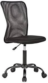 Amazon Com Office Chair Desk Chair Mesh Computer Chair With Lumbar Support No Arms Swivel Rolling Exec In 2020 Office Chair Mesh Computer Chair Ergonomic Office Chair