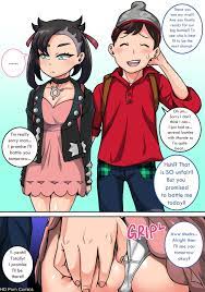 Pokémon Sword Shield Victor x Marnie comic porn - HD Porn Comics