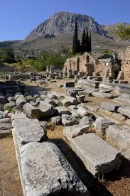 St Paul S Journey Corinth Greece View Of The Ancient Acropolis Of Corinth From The Ancient City Of Corinth Corinth Greece Places In Greece Greece Travel