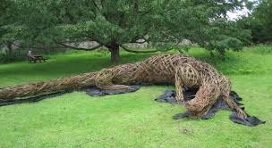 Willow Angela Morley Garden Design Twig Art Cabin Art Willow Weaving