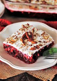 This easy cranberry fluff is an amazing dessert salad made with cranberries, pineapples, coconut and marshmallows. 7 Up Cranberry Jello Salad The Kitchen Is My Playground