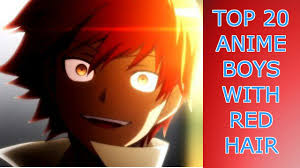 Hair red boy anime 53 ideas. Top 20 Anime Boys With Red Hair Youtube