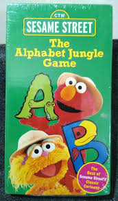 Sony wonder (1998) (usa) (vhs); Vhs Sesame Street The Alphabet Jungle Game And 50 Similar Items