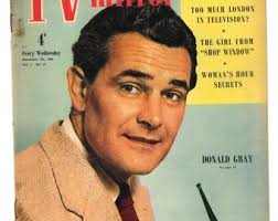 Radio Times Sept 9-15 1951 Original Vintage Magazine Cover: James Copper