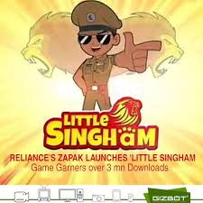 Little Singham Mobile Game Launched Cartoon Kids Cute Disney Drawings Cartoon Wallpaper