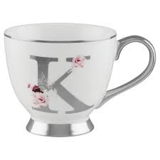 Fox Ivy Silver Rose Alphabet Mug K Tesco Groceries 4.1 out of 5 stars 92 ratings.
