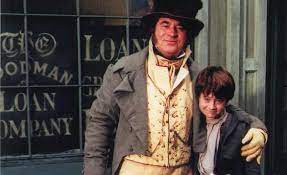 The first part was shown on christmas day 1999 and the second on boxing day the same year. David Copperfield 1999