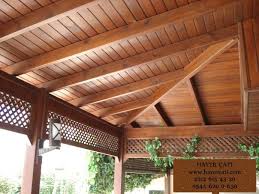 Ahsap Balkon Kapatma Teras Balkon Kapatma Verandalar Ahsap Tavan Teras