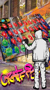 Kumpulan gambar grafiti tulisan a z keren detikgadget com. Keren Hip Hop Warna Grafiti Keyboard Inkjet For Android Apk Download