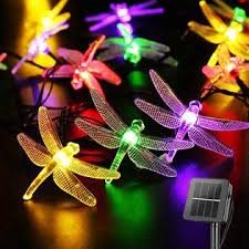 Maybe you would like to learn more about one of these? Brightown Dragonfly Solar String Lights Outdoor 20 8 Feet 30 Led Waterproof Solar Powered Fairy Lights 8 Modes Decorative Lights For Pat