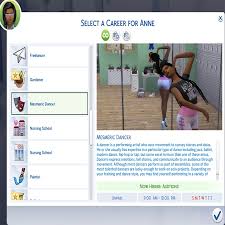 Dance Career The Sims 4 Catalog Sims 4 Sims 4 Jobs Sims