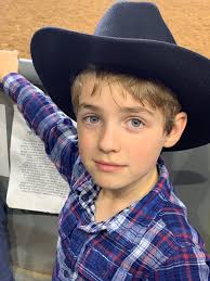 Happy Golden Birthday to Axe Luttrell! You're growing into that cowboy hat  too quickly buddy! 🎂🥳 Hope you have the coolest day ever. 😎 #HBD