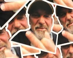 Middle Finger Hoss Sticker: 3-inch Weatherproof Vinyl Decal